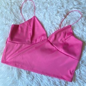 Whiskey Darling Hot Pink Crop